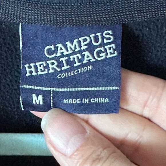 Gonzaga Bulldogs‎ Campus Heritage 1/4 Zip Pullover Mens M Navy Zags GU - Picture 2 of 10